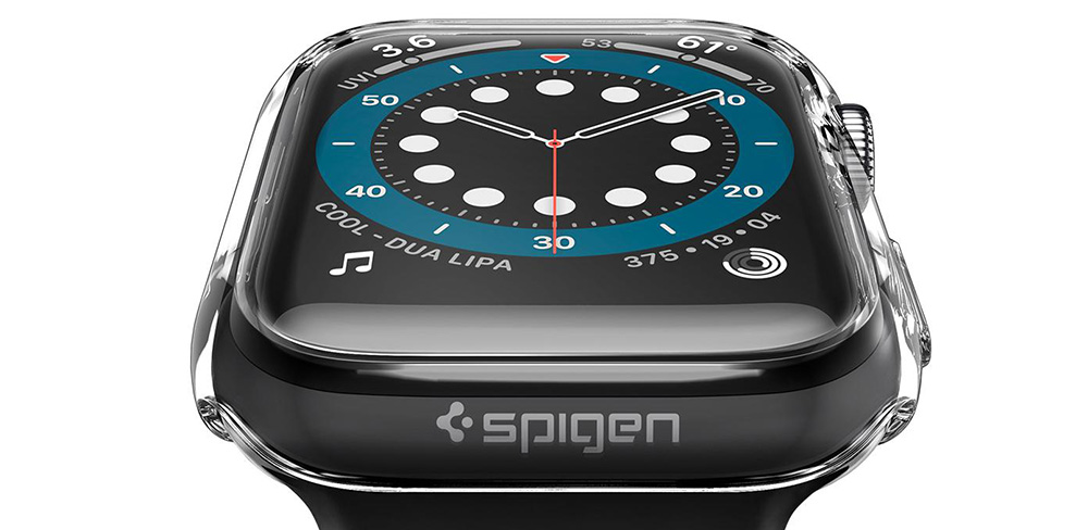 Защитный чехол Spigen Thin Fit для Apple Watch 44 мм